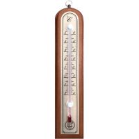 Термометр комнатный 3,9х18,8см., светлое дерево (466106)