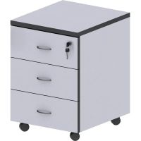 Тумба MS_Агат . выкатная АСС-20 серый