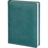 Ежедневник недатированный бирюзовый,А6,110х155мм,176л,ATTACHE Сиам