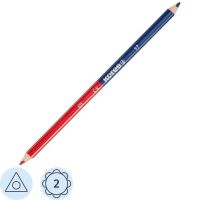 Карандаши цветные 2цв 3-гран,двустор Kores 94871.01