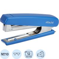 Степлер ATTACHE 8209 (N10) до 12 лист. синий антистеп