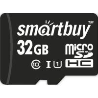 Карта памяти SmartBuy microSDHC 32Gb UHS-I Cl10 +ад, SB32GBSDCL10-01
