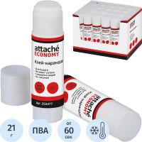 Клей-карандаш 21г Attache Economy