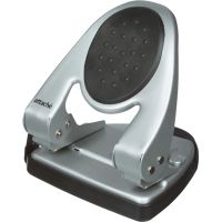 Дырокол ATTACHE 6730 до 30л., металл.,с лин.,с рез.вставкой,серебр.