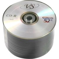 Носители информации CD-R, 52x, VS, Bulk/50, VSCDRB5003