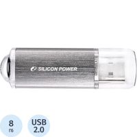 Флеш-память Silicon Power Ultima II I-Ser, 8Gb, USB 2.0, SP008GBUF2M01V1S