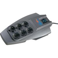 Сетевой фильтр PILOT X-Pro (6-4упр./1,8м/10А/650Дж/темно-серый)