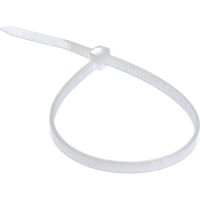 Стяжка (хомут) 200 мм х 2.5 мм, 100 шт, нейлон, Rexant, белый, 07-0200-4