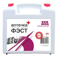 Аптечка первой помощи коллективная ФЭСТ (7 -10 человек) (полистирол) №1