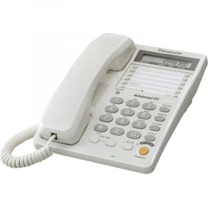 Телефон проводной Panasonic KX-TS2365RUW белый