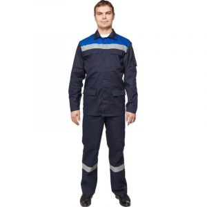Костюм летний муж л05-КБР син/вас (р.60-62) 158-164 (Арсенал-СП)