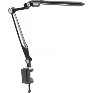 Светильник National NL-72LED, LED 10Вт на струбцине черный/серебро