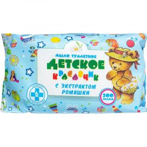 Мыло туалетное 200г  Детское с экстрактом   ромашки Меридиан
