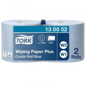 Бумага протирочная TorkW1/W2 2сл750лx2рул/к,съем.втул,гол.130052