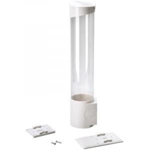 Держатель для стаканов на винтах AEL белый