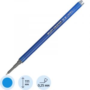 Стержень гелевый 111мм PILOT BLS-FRP-5 для Frixion Point синий 0,25мм
