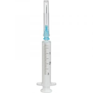 Шприц 2-комп. однораз. 2мл LS 23G(0,6x25) прил. 100шт/уп СТЕРИН