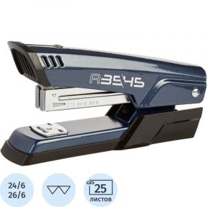 Степлер Maped ADVANCED METAL до 25 лист,№24/6-26/6,металл,синий,354512