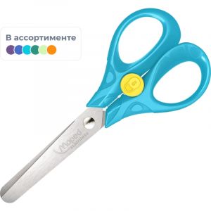 Ножницы Maped SECURITY 3D 130мм, эргоном.пластик. ручки,ассорти,473110