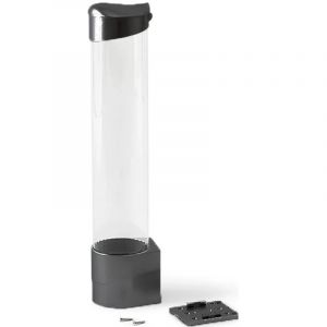 Держатель для стаканов на шурупах черный