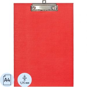 Папка-планшет д/бумаг Attache 560093 A4 красный