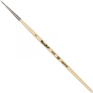 Кисть художеств. Roubloff белка,мягкая,круглая, №1,корот.ручка, ЖБ1-01,00Б