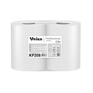 Полотенца бумажные д/держ.Veiro C1/C2 Comfort с ЦВ 2сл.100м 6рул/уп. KP208