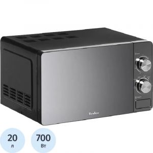 Микроволновая печь TESLER MM-2002, 20л,700Вт,тип упр-мех,зеркал,корпус:чёрн
