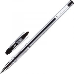 Ручка гелевая неавтомат. Attache City 0,5мм черный Россия