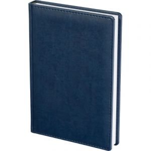 Ежедневник недатированный синий,А5,143х210мм,176л,ATTACHE Сиам