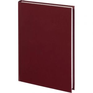 Ежедневник недатированный А5, Ideal бордовый 136л. 3-122/04 3-122/04