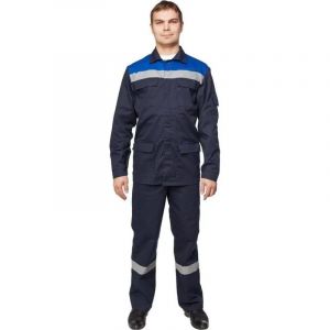 Костюм летний муж л05-КБР син/вас (р.64-66) 182-188 (Арсенал-СП)