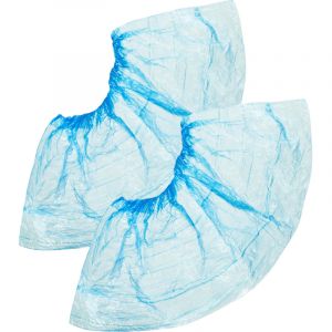 Бахилы н/с, п/э Стандарт плюс гладкие 2,5г, АРТ30, синие 50пар/уп.