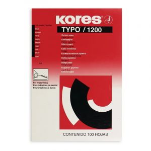 Бумага копировальная черная KORES 1200 пачка 100л. &#039;7528492