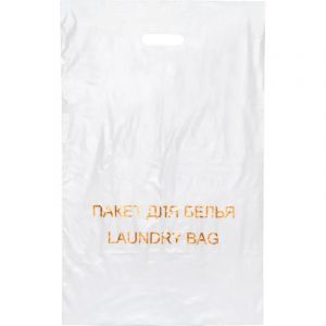 Пакеты для белья с вырубн. ручкой 60x40,35мк м,100шт