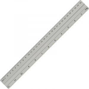 Линейка металлич. 30см Attache Line