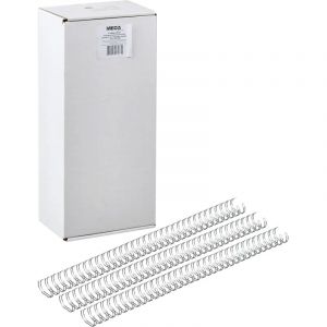 Пружины для переплета металлические Promega office 14,3мм серебр.100шт/уп.