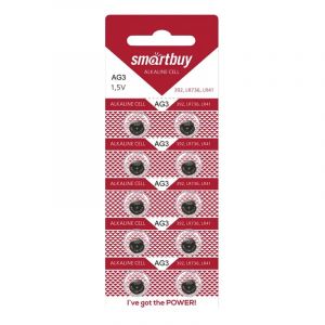 Батарейка Smartbuy AG3-10B 10шт/бл (SBBB-AG3-10B)