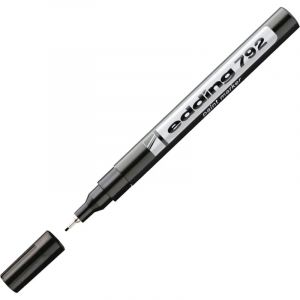 Маркер лаковый EDDING E-792/1 черный 0,8мм, пласт. корп