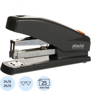 Степлер Attache Selechion (№24/6,26/6) до 25лис,энергосберегающий,т-сер
