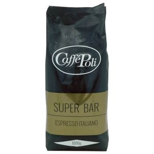 Кофе в зёрнах Caffe Poli Super Bar 1 кг (пакет)