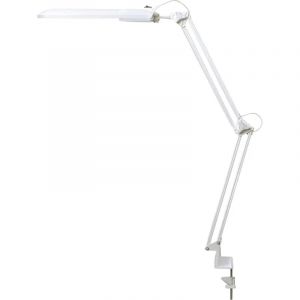 Светильник Трансвит Дельта на струбцине 2G7 11W с АПП МПС белый