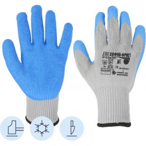 Перчатки София Фрост с латексн текстуриров покр (утепленные, размер 10, XL)