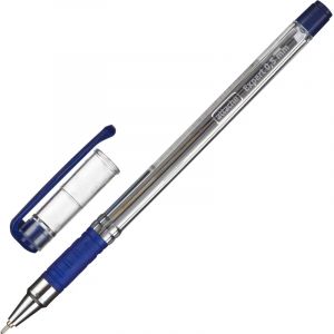 Ручка шариковая неавтомат. Attache Expert с манжет, маслян,син.стерж