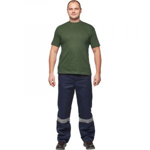 Футболка (160 г.) с кор.рукавом т.-злн.(XXXL)