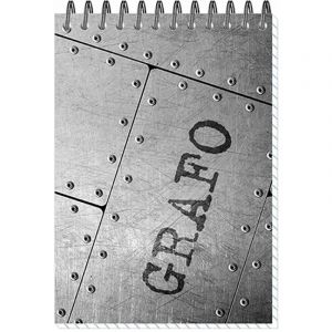 Блокнот ГРАФО спираль А6 50л. клетка