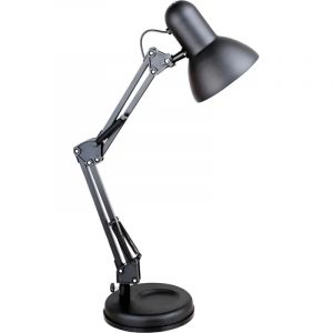 Светильник Camelion KD-313 на подставке E27 чёрный