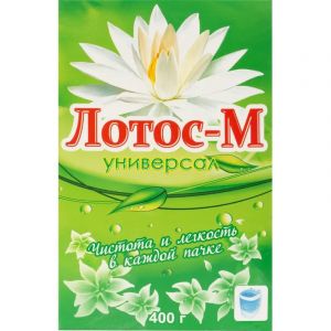 Порошок стиральный Лотос-М универсал 400 гр