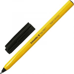 Ручка шариковая неавтомат. SCHNEIDER Tops 505F однораз.чер0,3Германия