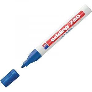 Маркер лаковый EDDING E-750/3 синий 2-4мм, мет. корп